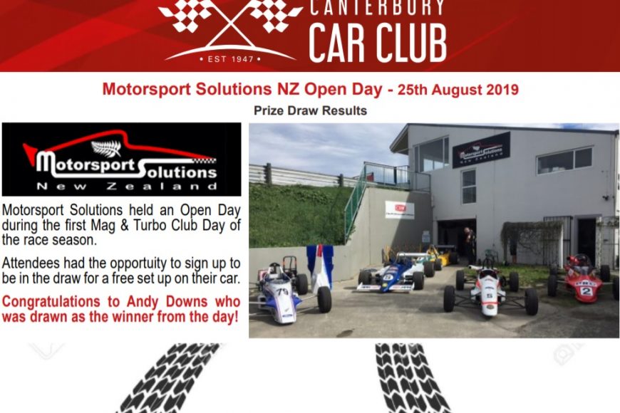 Open Day – Winner!